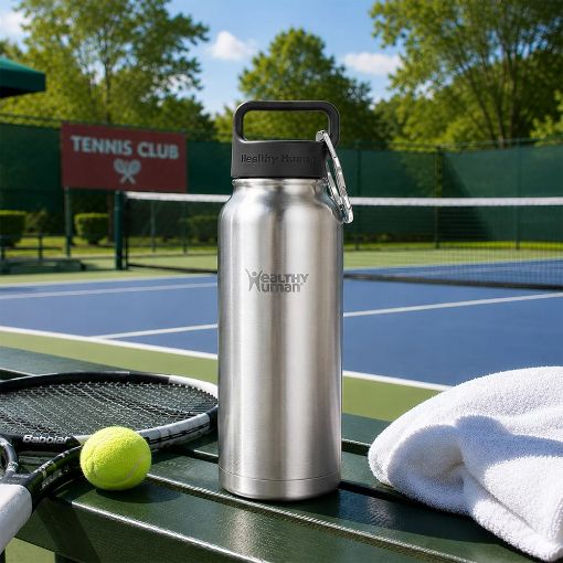 Εικόνα της Μπουκάλι Θερμός Healthy Human 621ml Brushed Steel