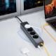 Εικόνα της Πολύπριζο Tessan 8-in-1 4 Θέσεων με 2xUSB-A & 2xUSB-C TS-PS03DE00