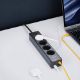 Εικόνα της Πολύπριζο Tessan 8-in-1 4 Θέσεων με 2xUSB-A & 2xUSB-C TS-PS03DE00