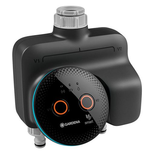 Εικόνα της Προγραμματιστής Ποτίσματος Gardena Smart Dual Water Control με Μπαταρία 2 Εξόδων 19034-20.000.00