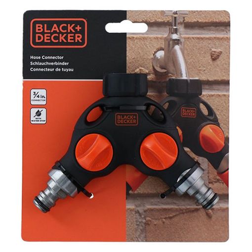 Εικόνα της Σύνδεσμος Black & Decker Διπλός 3/4" με Διακόπτη & Powergrip 871125223571