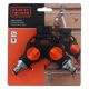 Εικόνα της Σύνδεσμος Black & Decker Διπλός 3/4" με Διακόπτη & Powergrip 871125223571