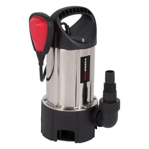 Εικόνα της Βυθιζόμενη Αντλία Ακαθάρτων PowerPlus 7500lt/h 400W Black/Inox POWEW67912