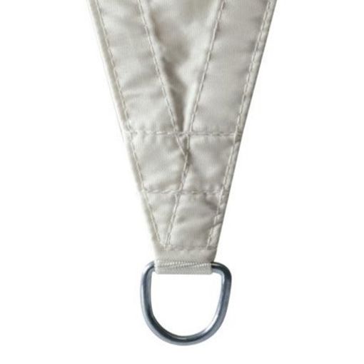 Εικόνα της Πανί Σκίασης Perel Τρίγωνο 3.6 x 3.6 x 3.6 m Cream GSS3360