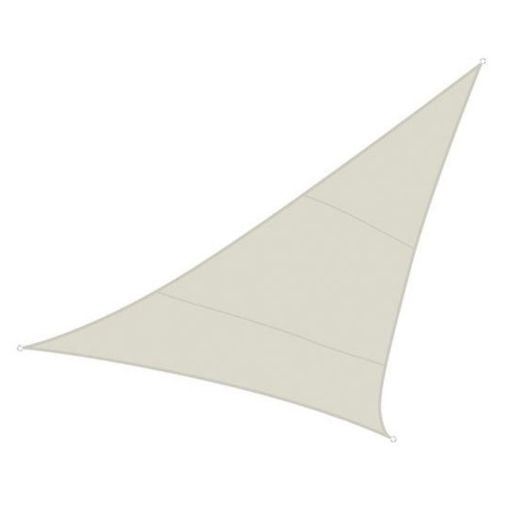 Εικόνα της Πανί Σκίασης Perel Τρίγωνο 3.6 x 3.6 x 3.6 m Cream GSS3360