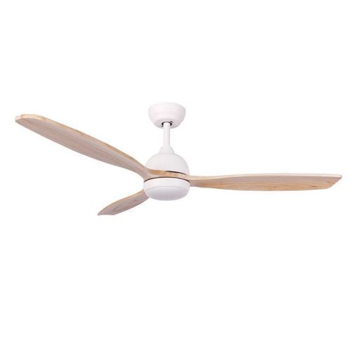 Εικόνα της Ανεμιστήρας Οροφής Primo 132cm με Τηλεχειριστήριο & Φως LED 40W White PRCF-80667