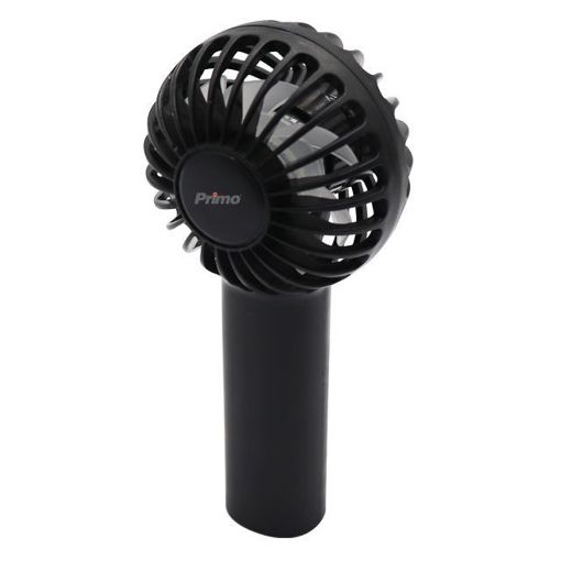 Εικόνα της Ανεμιστήρας Χειρός Primo 6cm 0.36W Black PRMF-80690