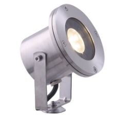Εικόνα της Προβολέας LED Garden Lights Arigo 12V IP68 3000K 2.6W Silver Gray 4116601