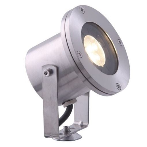 Εικόνα της Προβολέας LED Garden Lights Arigo 12V IP68 3000K 2.6W Silver Gray 4116601