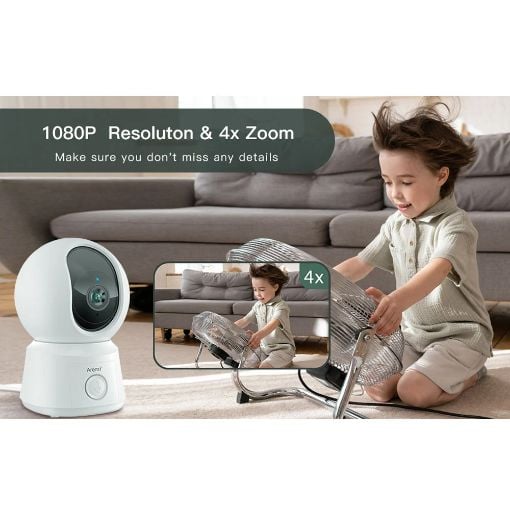 Εικόνα της Arenti AINanny B2 WiFi 1080p Baby Monitor Kit with LCD Screen