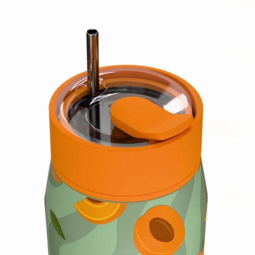 Εικόνα της Μπουκάλι Θερμός Estia Lens Save The Aegean 360ml Peach Garden 01-43100