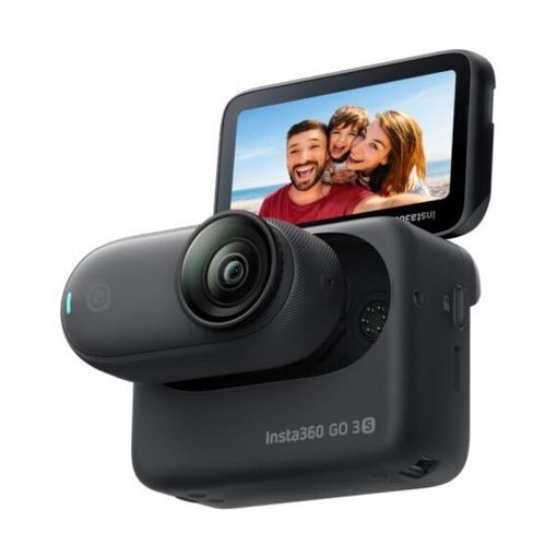 Εικόνα της Action Camera Insta360 GO 3S 128GB Motorcycle POV Bundle Midnight Black CINSAATA/GO3S124