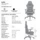Εικόνα της Gaming Chair Anda Seat Luna Pro Large PVC Leather with Footrest Black AD18T-44-B-PV