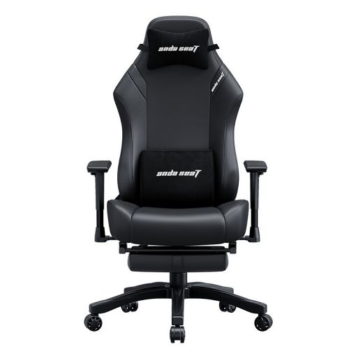Εικόνα της Gaming Chair Anda Seat Luna Pro Large PVC Leather with Footrest Black AD18T-44-B-PV