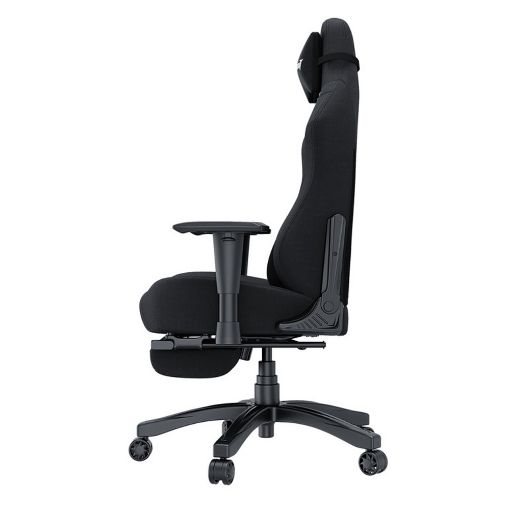 Εικόνα της Gaming Chair Anda Seat Luna Pro Large Fabric with Footrest Black AD18T-44-B-F