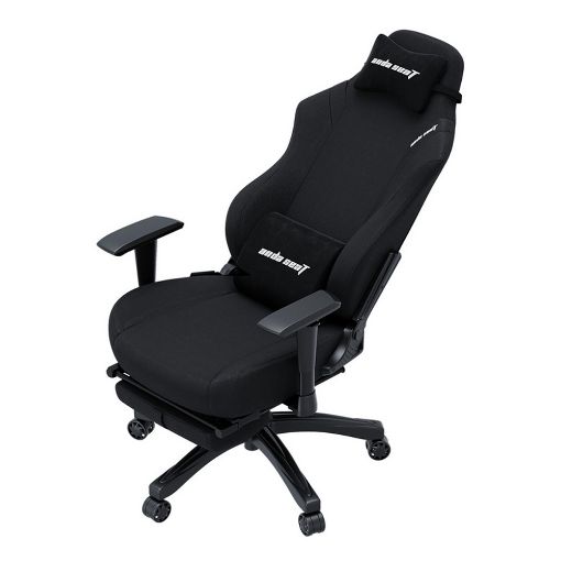 Εικόνα της Gaming Chair Anda Seat Luna Pro Large Fabric with Footrest Black AD18T-44-B-F
