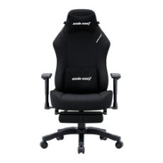 Εικόνα της Gaming Chair Anda Seat Luna Pro Large Fabric with Footrest Black AD18T-44-B-F