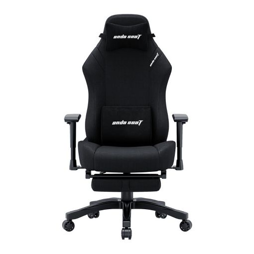 Εικόνα της Gaming Chair Anda Seat Luna Pro Large Fabric with Footrest Black AD18T-44-B-F