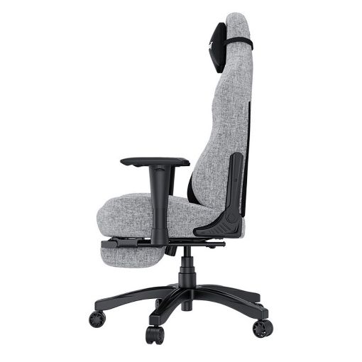 Εικόνα της Gaming Chair Anda Seat Luna Pro Large Fabric with Footrest Grey AD18T-44-G-F