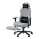 Εικόνα της Gaming Chair Anda Seat Luna Pro Large Fabric with Footrest Grey AD18T-44-G-F