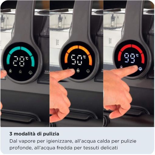 Εικόνα της Ατμοκαθαριστής Ariete 2484 Spot Cleaner Steam Pro 5in1 1800W Black 00P248400AR0