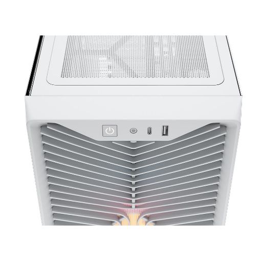 Εικόνα της Corsair 3200D RS ARGB Tempered Glass White CC-9011345-WW