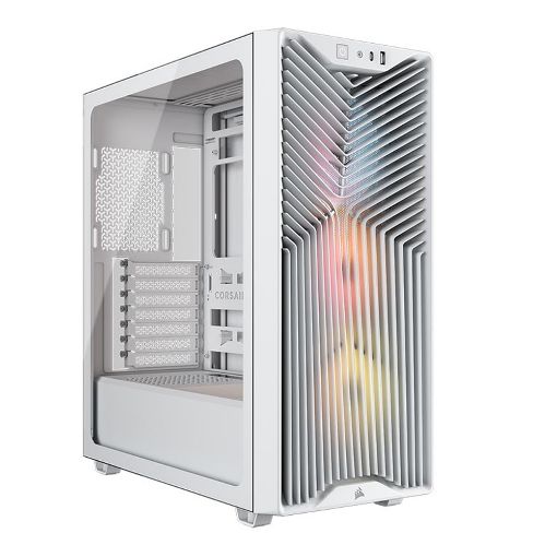 Εικόνα της Corsair 3200D RS ARGB Tempered Glass White CC-9011345-WW