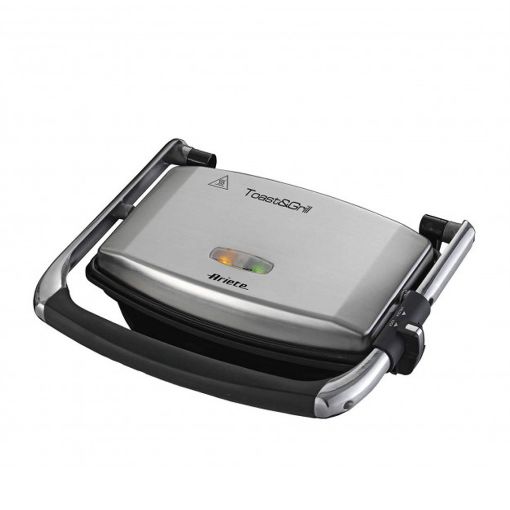 Εικόνα της Τοστιέρα - Γκριλιέρα Ariete 1911/10 Slim 1000W Silver/Black 00C191110AR0