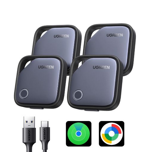 Εικόνα της Tracker Ugreen Finder Pro CM916 Bluetooth 4τμχ 75646P