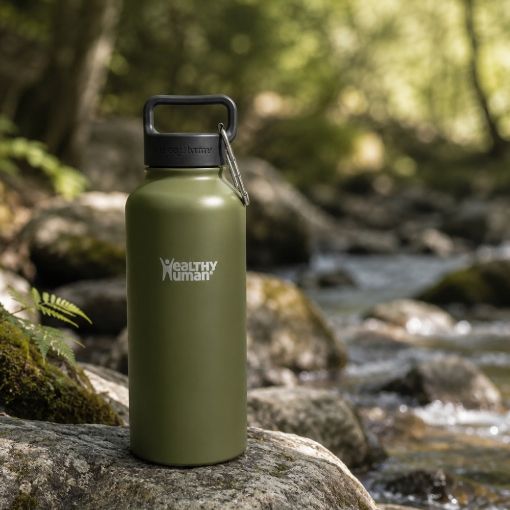 Εικόνα της Μπουκάλι Θερμός Healthy Human Stein 950ml Olive