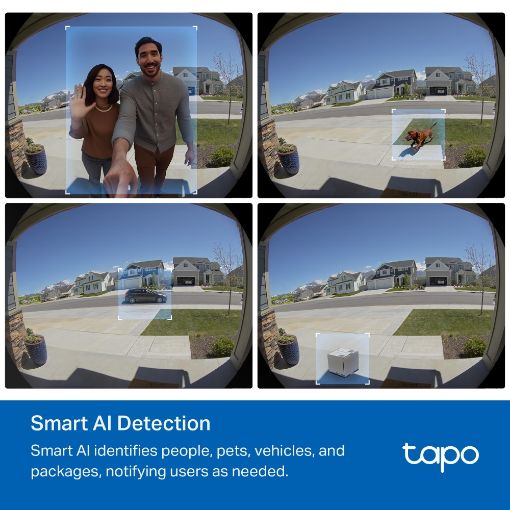Εικόνα της Video Doorbell TP-Link Tapo D235 2K