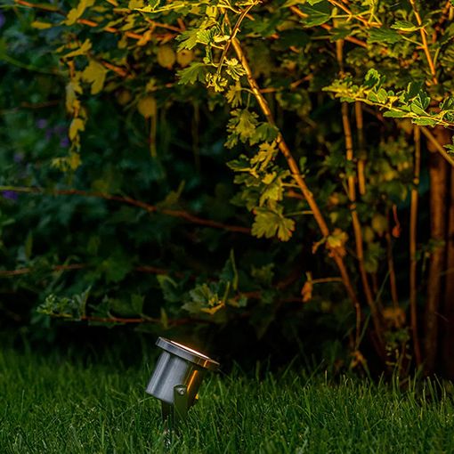 Εικόνα της Προβολέας LED Garden Lights Catalpa 12V IP44 3000K 2.6W Silver 4121601