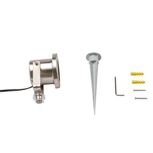 Εικόνα της Προβολέας LED Garden Lights Catalpa 12V IP44 3000K 2.6W Silver 4121601