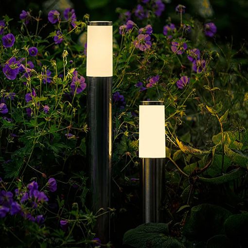 Εικόνα της Φωτιστικό Κολωνάκι Garden Lights Silia 12V IP44 3000-6000K 1W Silver Gray 4139601