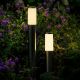 Εικόνα της Φωτιστικό Κολωνάκι Garden Lights Silia 12V IP44 3000-6000K 1W Silver Gray 4139601