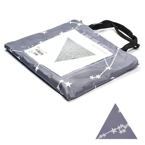 Εικόνα της Πανί Σκίασης Decoris Τρίγωνο UPF 30+ 3 x 3 m Grey 842095