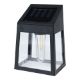 Εικόνα της Ηλιακό Επιτοίχιο Φωτιστικό Progarden Warm White 9x6.5x13 cm Black DX9954030