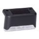 Εικόνα της Ηλιακό Επιτοίχιο Φωτιστικό Progarden Warm White 8x4x4.5 cm 4τμχ Black DX9954050