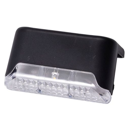 Εικόνα της Ηλιακό Επιτοίχιο Φωτιστικό Progarden Warm White 8x4x4.5 cm 4τμχ Black DX9954050