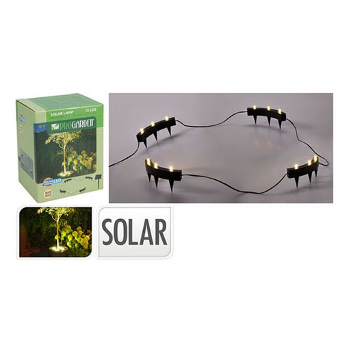Εικόνα της Ηλιακό Φωτιστικό Δέντρου Progarden 12 LED Warm White 130 x 15 x 55 mm 4τμχ Black DX9954000