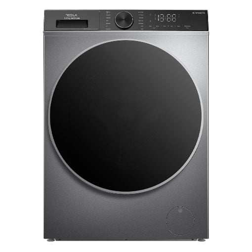 Εικόνα της Πλυντήριο Ρούχων Tesla WF91480TSGR 9Kg 1400 Στροφών Black/Silver