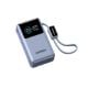 Εικόνα της Power Bank Ugreen Nexode Pro PB727 USB-A/USB-C & Built-In Cable 10000mAh PD 55W Light Blue 75701B