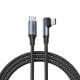 Εικόνα της Καλώδιο Ugreen L536 USB-C to USB-C 240W 2m Black 85345