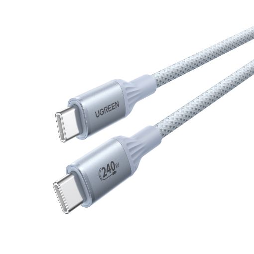 Εικόνα της Καλώδιο Ugreen L534 USB-C to USB-C PD 240W 2m Blue 75732