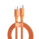 Εικόνα της Καλώδιο Ugreen L502 USB-C to USB-C PD 100W 1m Orange 95493