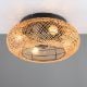 Εικόνα της Ανεμιστήρας Οροφής Trio Lighting Lillesand 50cm με Φωτισμό E27 & Τηλεχειριστήριο Brown R67302126
