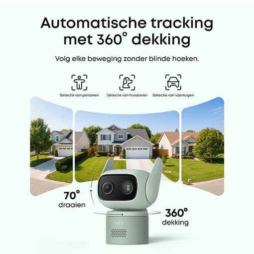 Εικόνα της Anker Eufy Smart Camera C31 1080P Wi-Fi Pan/Tilt IP66 Green T817L461