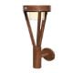 Εικόνα της Ηλιακό Επιτοίχιο Φωτιστικό Lumineo Warm White με Αισθητήρα Κίνησης & Σκότους Brown 897673