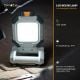 Εικόνα της Φακός Εργασίας Batavia Maxxpack 18V LED 1800lm IP54 15W White/Black 7064212