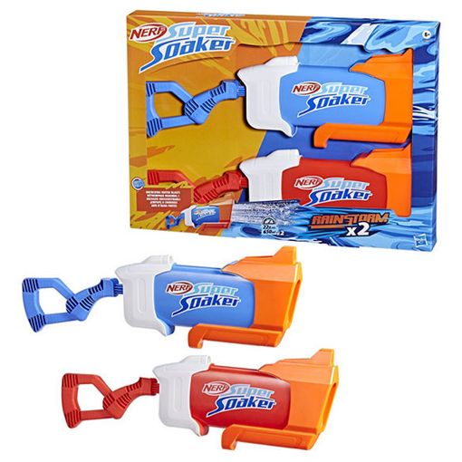 Εικόνα της Hasbro Nerf -  Super Soaker Rainstorm 2τμχ